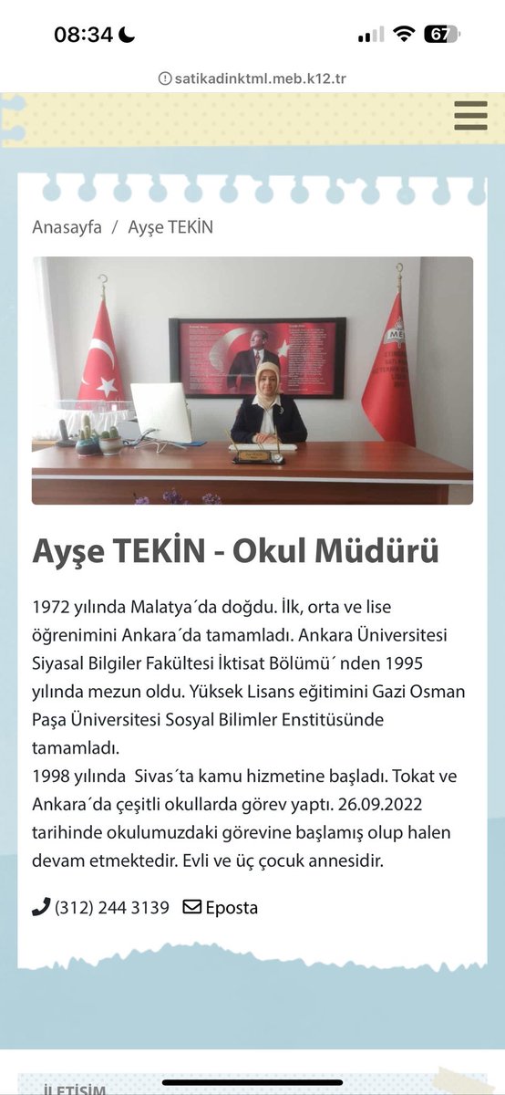 Mülakat sayesinde At bakıcılığında ücretli öğretmenlik yapan birisi Matematik öğretmeni de olabilir. Ainesi iştir kişinin sözüne bakılmaz. Siyasal bilimler mezunu ve okul müdürü, okuldan, okul ortamından, ders vermekten bihaber olan bir kişi nasıl müdür olabilir. Soyadına bakın..