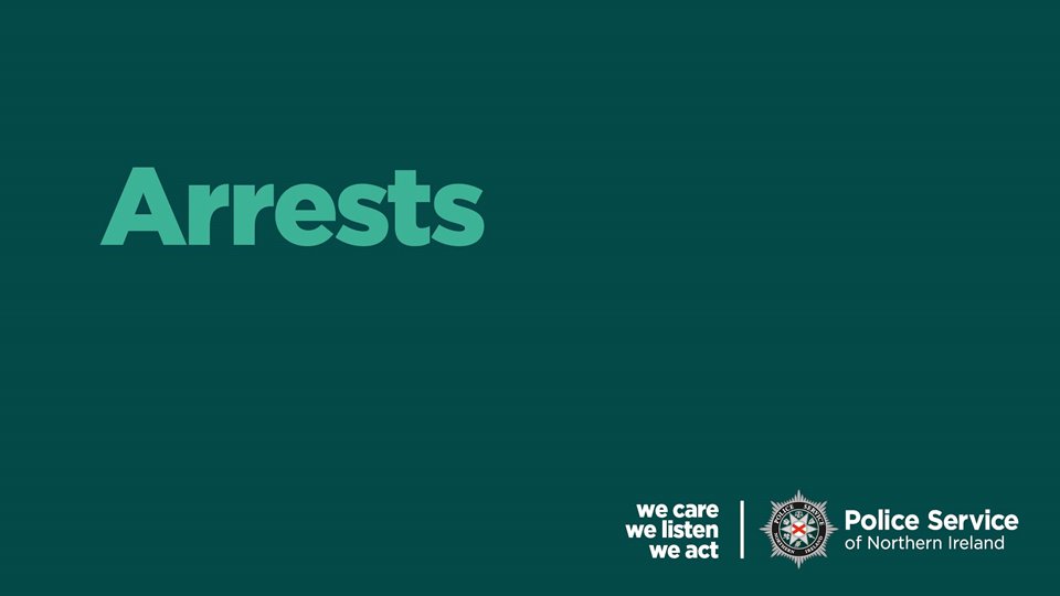Two men, aged 25 and 30, have been arrested on suspicion of a number of offences, including possession of a Class B controlled drug, following a road traffic collision in Downpatrick on Sunday evening, 28th April. More here: orlo.uk/u9vC8