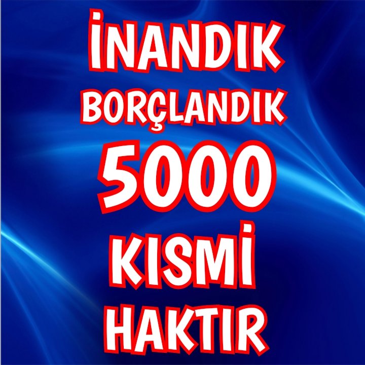 Siyasetimize inanmış Milletimize, Verilmiş sözler tutulsun. #5000KısmininHayatıKaydı #EmeklininHayaliKalmadı @RTErdogan @isikhanvedat