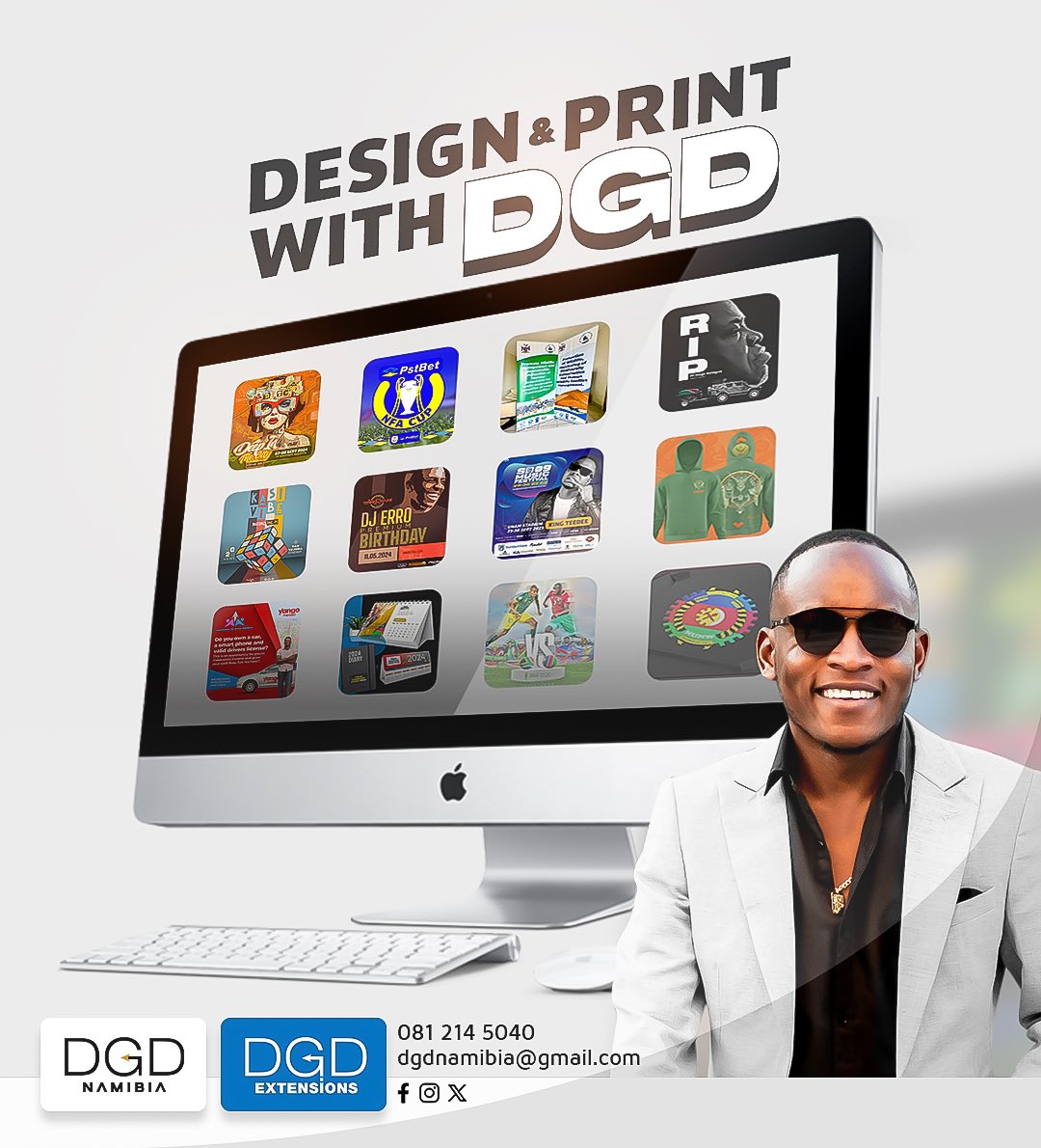 DGD_Extensions's tweet image. Design with @DGD_Namibia &amp;amp; Print with @DGD_Extensions 🔵⚪️🚀