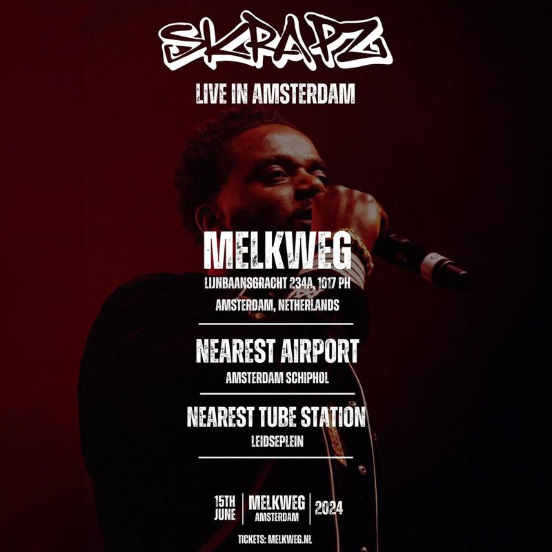 Tickets For My Headline Show In Amsterdam Available Now 🛫🛫🛫 Link in bio