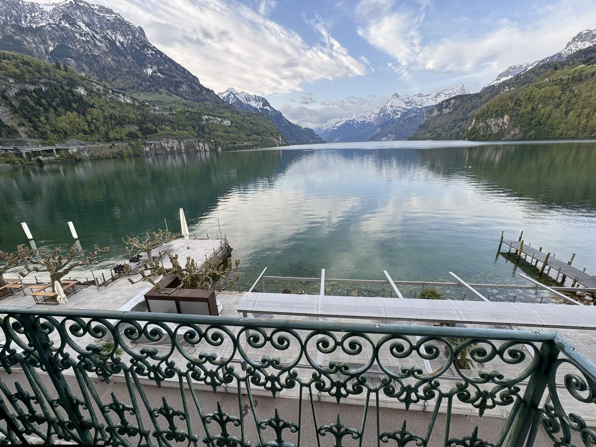 Guten Morgen! A room with a view Bürgenstock Conference #SCS_BC24