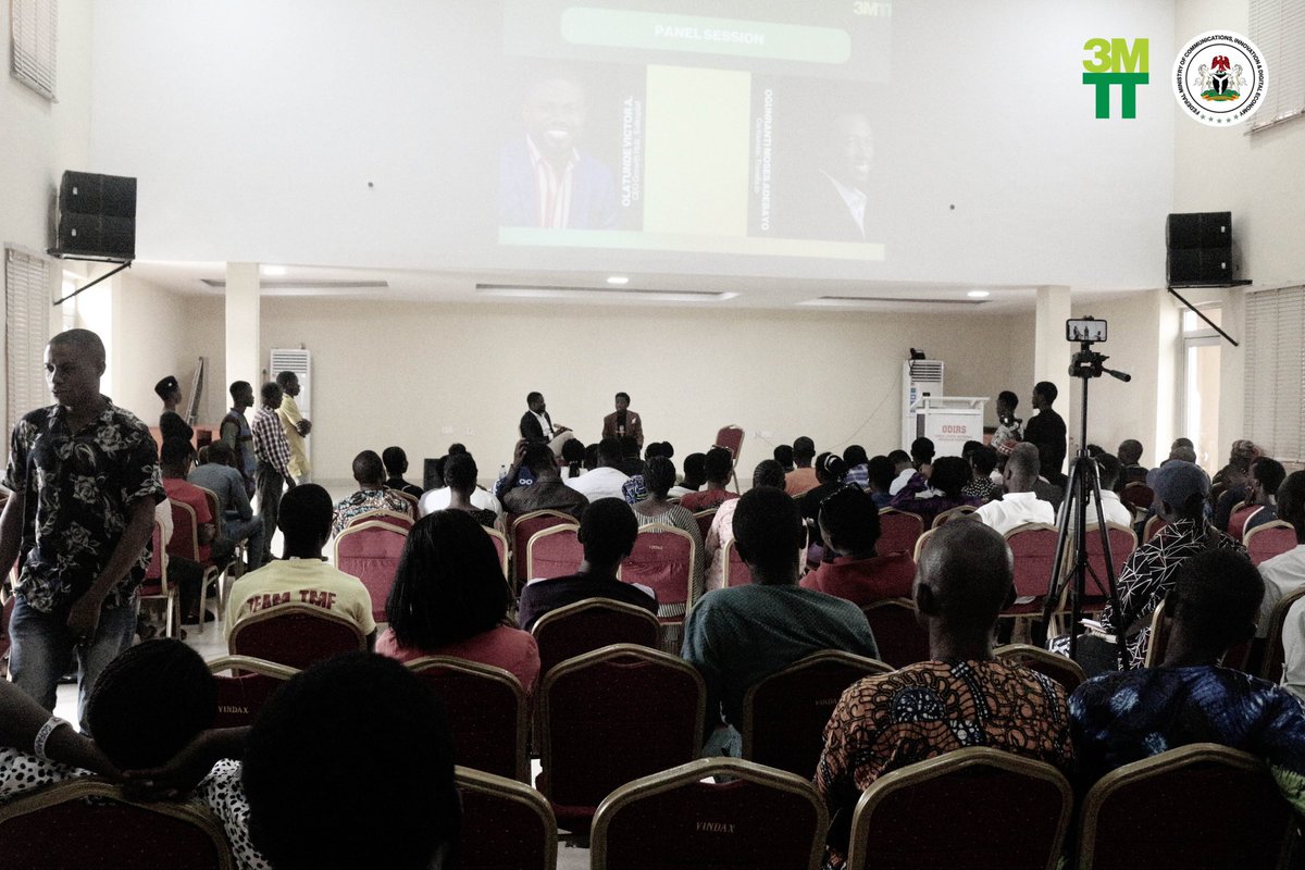 I document the 3MTT tech event @KingToluwani @3MTTNigeria