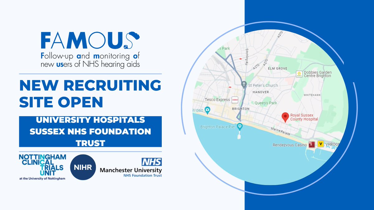 FAMOUS Study (@famous_study_) on Twitter photo We are super excited to announce we have another site opening today - welcome to the FAMOUS Trial <a href="/UHSussex/">University Hospitals Sussex</a> <a href="/RouKat/">Roulla Katiri</a> - you have helped us reach the halfway mark with sites opening! 18 more to go... We are super excited to announce we have another site opening today - welcome to the FAMOUS Trial <a href="/UHSussex/">University Hospitals Sussex</a> <a href="/RouKat/">Roulla Katiri</a> - you have helped us reach the halfway mark with sites opening! 18 more to go...