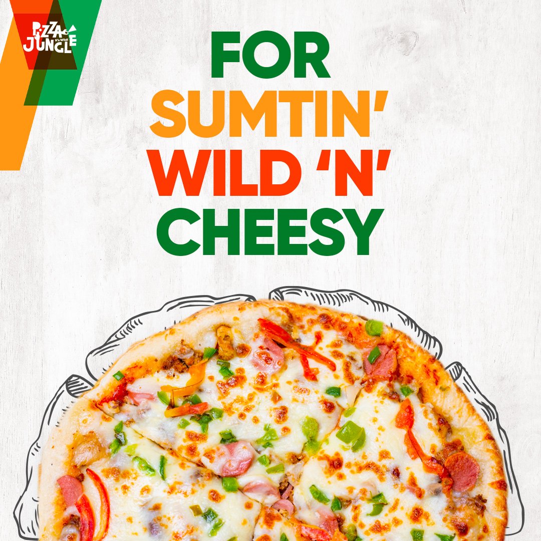 It's always wild!

#Pizzajungle #pizza #itswild