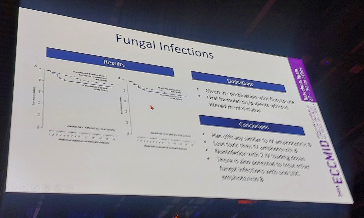 NurseKerriAnne's tweet image. Valiant presentation by Nur Benzonana summarising major studies in #mycobacterial #viral #fungal #bacterial 👏👏 The scale of the studies and their undertaking is humbling. Honoured to be here amongst some of the authors of the studies discussed in #YearInID #ESCMIDGlobal2024 🌍