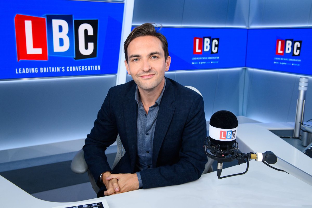 Bit of news 👇 Thrilled to say I’ll be presenting a new flagship Sunday morning politics show for @LBC 10-12 ‘Sunday with Lewis Goodall’ will have the best political interviews, top analysis on UK, US elections (& more) plus exclusive on-the-ground reporting. Starts this week!