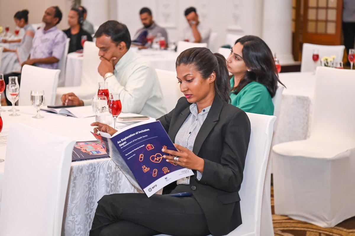 In Sri Lanka, @WFD_SriLanka and @CPASL unveiled reports on the health and transportation sectors that highlight the critical need for inclusive policies during the ongoing economic challenges in Sri Lanka. Read them 👇 wfd.org/what-we-do/res… wfd.org/what-we-do/res…