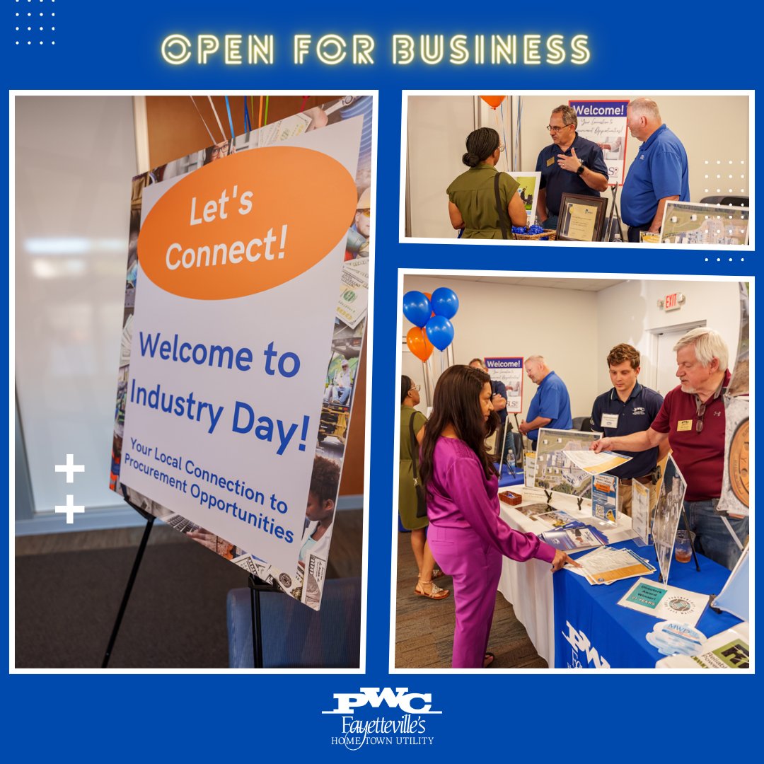 #MakeMoneyMonday & National Small Business Week! Is your small business interested in doing business with PWC? Visit faypwc.com/purchasing/ to learn more about our vendor programs! #CommunityPowered #HometownUtility #PublicPower #SmallBusinessWeek  #ShopLocal