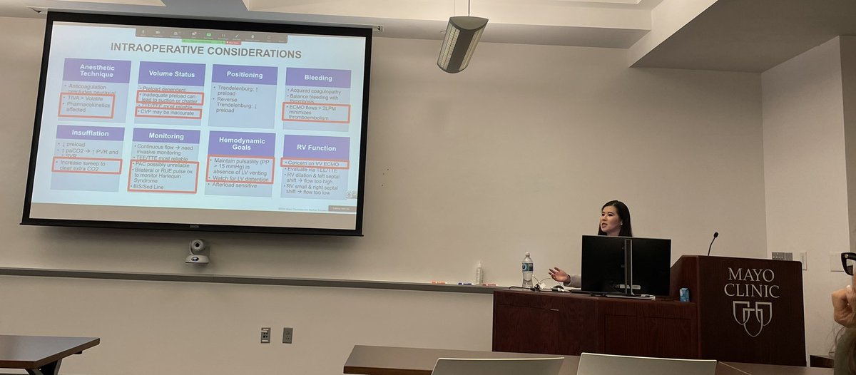 #MayoAnesGR
 Role of #echofirst #TEE for devices ?
Watch for RV 🫀!! 
 🔑 Intraop considerations 👇🏿
Fantastic talk on 🫀Devices !! @mayojaxanes @EchoSoliman @siddharth_dugar @ajmilammdphd @pperezde @pkguru10 @Dev_Sanghavi @pmorenofranco @JuanGRipoll1 @DeepakBorde4 @_ILTS_