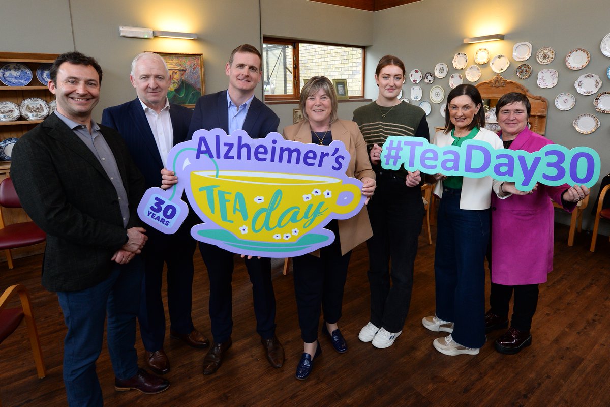 30 people are diagnosed with dementia every day in Ireland. Join us this Thursday, 2nd of May, for Alzheimer's Tea Day and help us support those living with dementia and their families across the country. Register at teaday.ie by 3pm today to receive your free…