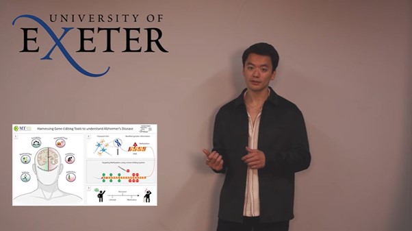 More tips from a previous Research Showcase winner! 🏆 3 Minute Thesis winner Michael Schrauben, who reached the semi final in the <a href="/Vitae_news/">Vitae</a> competition, explains why 3MT is worth making time for: sites.exeter.ac.uk/doctoralcolleg…