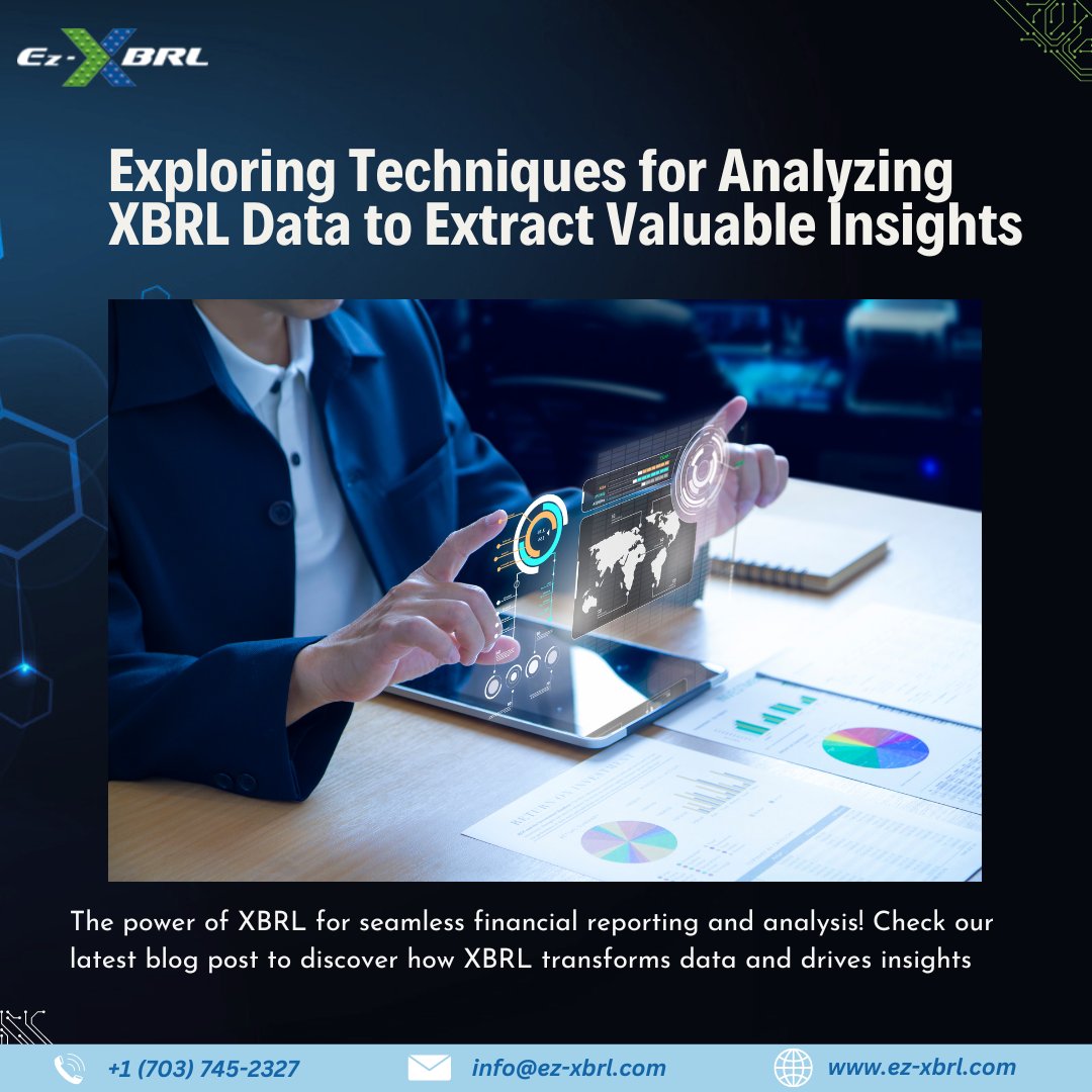 #blog Exploring Techniques for Analysing XBRL Data to Extract Valuable Insights

Click to read blog - ez-xbrl.com/blog/exploring…

#xbrl #datareporting #dataextracting #financialreporting