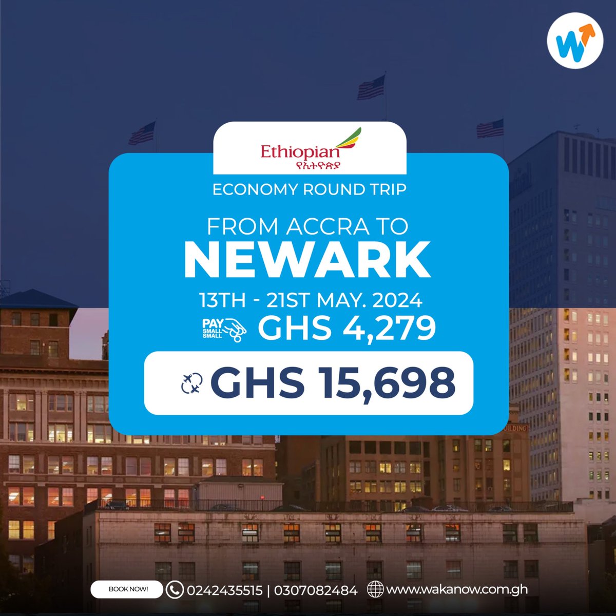 Kaneshie, Kumasi & Takoradi

#WakanowGhana #FlightDeals #SummerIsComing #TravelWithWakanow