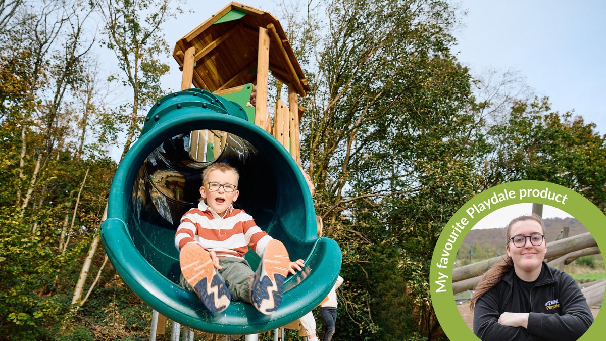 Our #Teams Favourite #Playdale Products! 'The Dingle from our Woodland Eco Towers range is my top pick! It offers endless safe #play for children. Plus, its #sustainable materials & design makes it a standout choice for me.' Paige, Financial Administrator. #makingsmiles