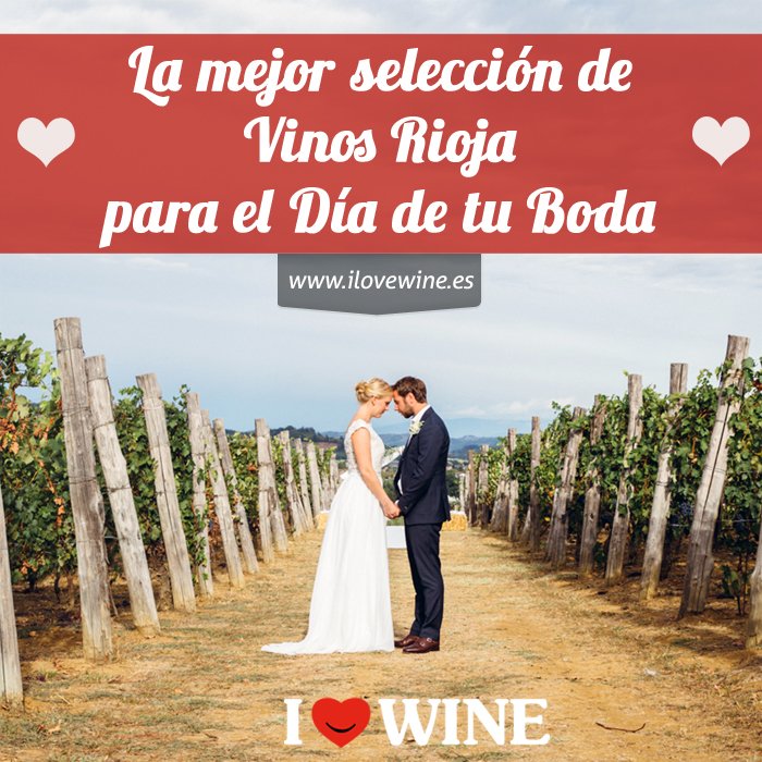 .Esta #primavera te casas y en #ILOVEWINE tenemos la mejor #selección de #Vinos #Rioja para el día de tu #Boda ❤

★ ilovewine.eu ★

#VinoRioja #wedding #shoponline #riojawines #RiojaWine #WineLovers #EnvioGratis