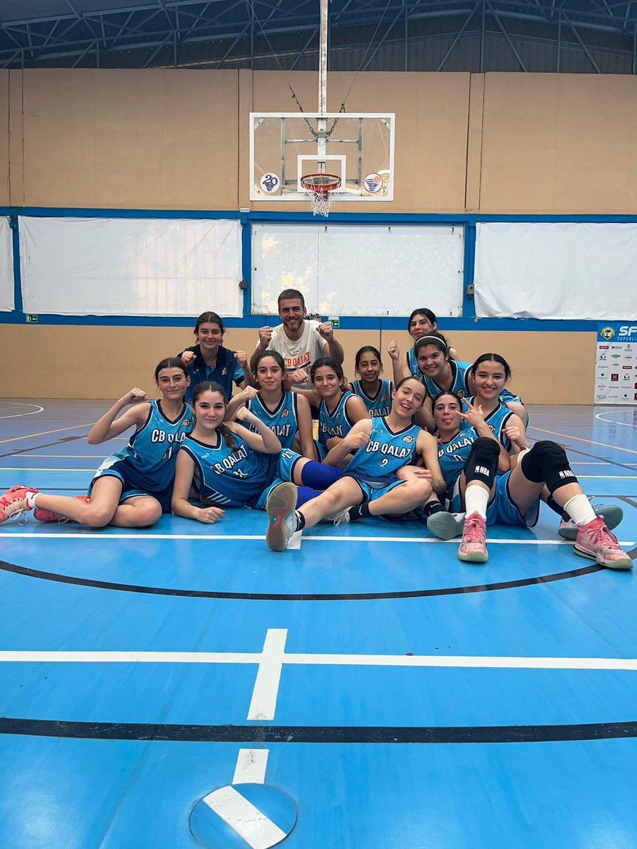 Doble cita para nuestro CAD-JUN FEM, en una jornada en la que no consigue traerse la victoria en Junior, pero sí en Cadete. ¡Muy orgullosos de nuestras chicas! #goqalat💪🏻💙🏀