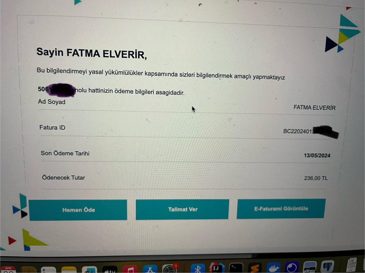 Gün geçmiyor ki <a href="/TurkTelekom/">Türk Telekom</a> bizi şaşırtmasın! Bugün de bana ait olmayan bir hattan faturamın geciktigine dair mail aldım. Şaka mı?