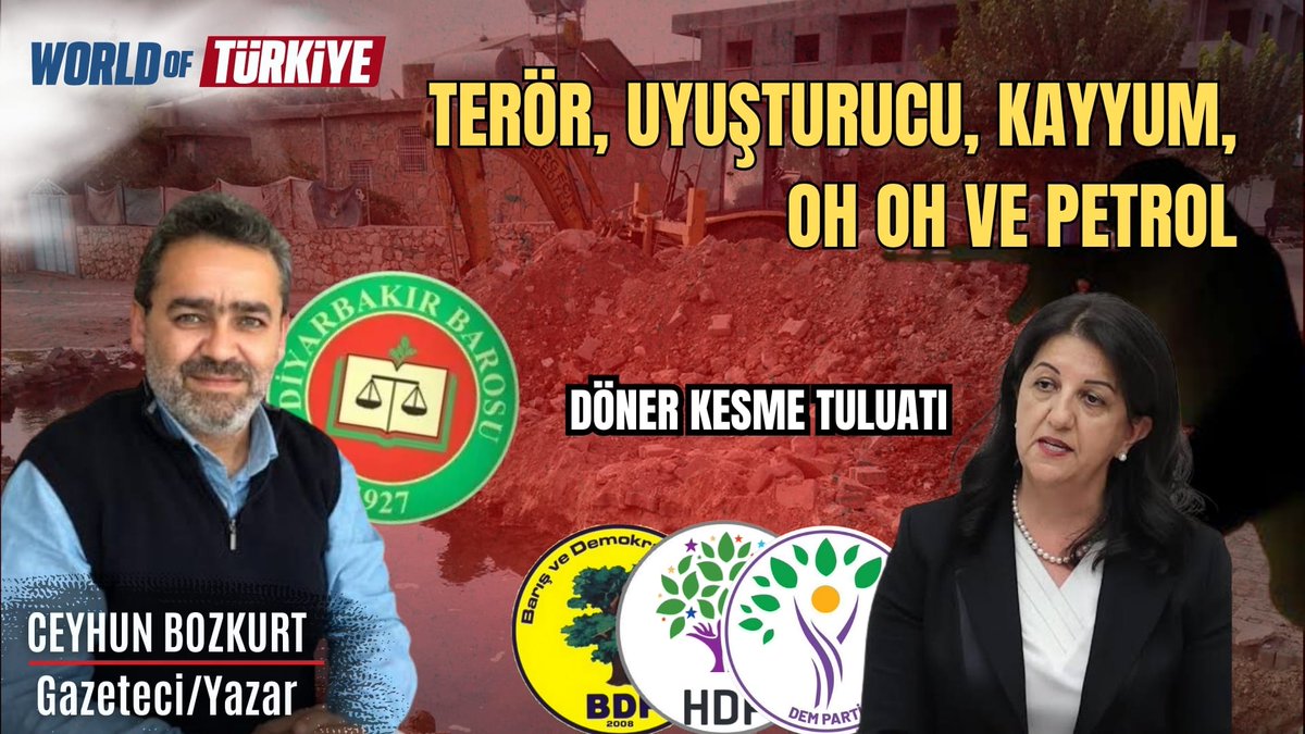 💢'(...) Pervin Buldan, uyuşturucudan ölen insanların ardından da 'Oheş' diyor mudur bilmeyiz ama 'Oh paralar PKK’ya gitmiyor, millete gidiyor' diyen eski Bakan Süleyman Soylu’ya ve devlete bunu söylüyor. Peki devlet neden bazı HDP/DEM’li belediyelere kayyum atamıştı. Bazı…