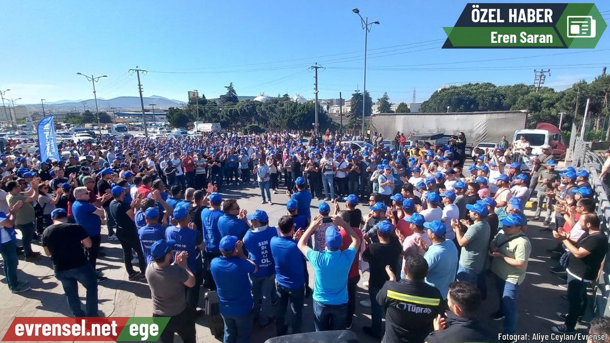 “Son 3-4 dönemdir ekstra zamlarla kötünün iyisi durumuna geldi maaşlarımız. TÜPRAŞ işçileri, hakları için her zaman olduğu gibi bu sene de 1 Mayıs’a güçlü bir şekilde katılacak…” Petrokimya işçileri: Vergi adaletsizliğine son | Eren Saran'ın haberi evrn.sl/g1EmLs