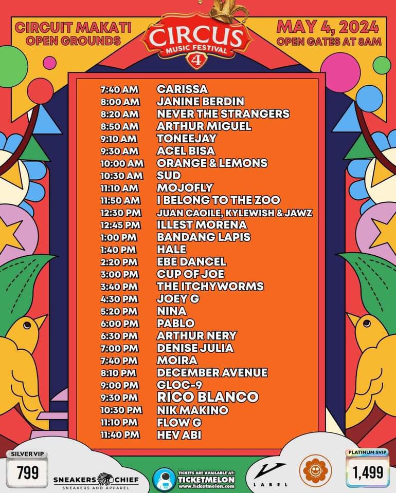 aerivelvety's tweet photo. WTS LFB

CIRCUIT MUSIC FESTIVAL | MAY 4, 2024
(2) VIP Tickets
₱1,499 original price, ₱1,000php each nalang!

RFS: emergency lakad hahaha buy niyo na po 🙏🩷

#wts #lfb #circuitmusicfestival https://t.co/tC6viGlESV