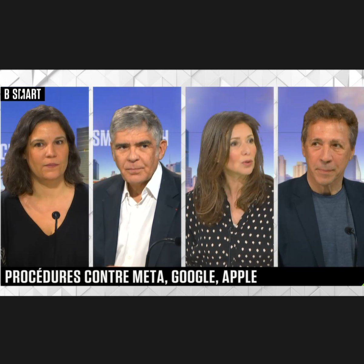 📺Début avril, notre CEO @alainStaron était invité par @delf1, aux côtés de @cpoyau (@groupemicropole ) et @FloGaullier (Cabinet Vercken & Gaullier) pour débriefer de l’actu Tech lors de l'émission #smartTech de @B_SMART_TV. Revoir les échanges ici ➡ dai.ly/x8wi0ka