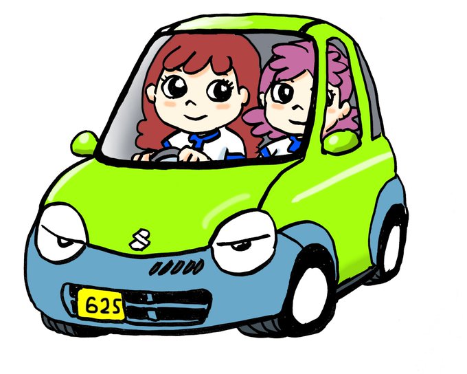 「2girls car」 illustration images(Latest)