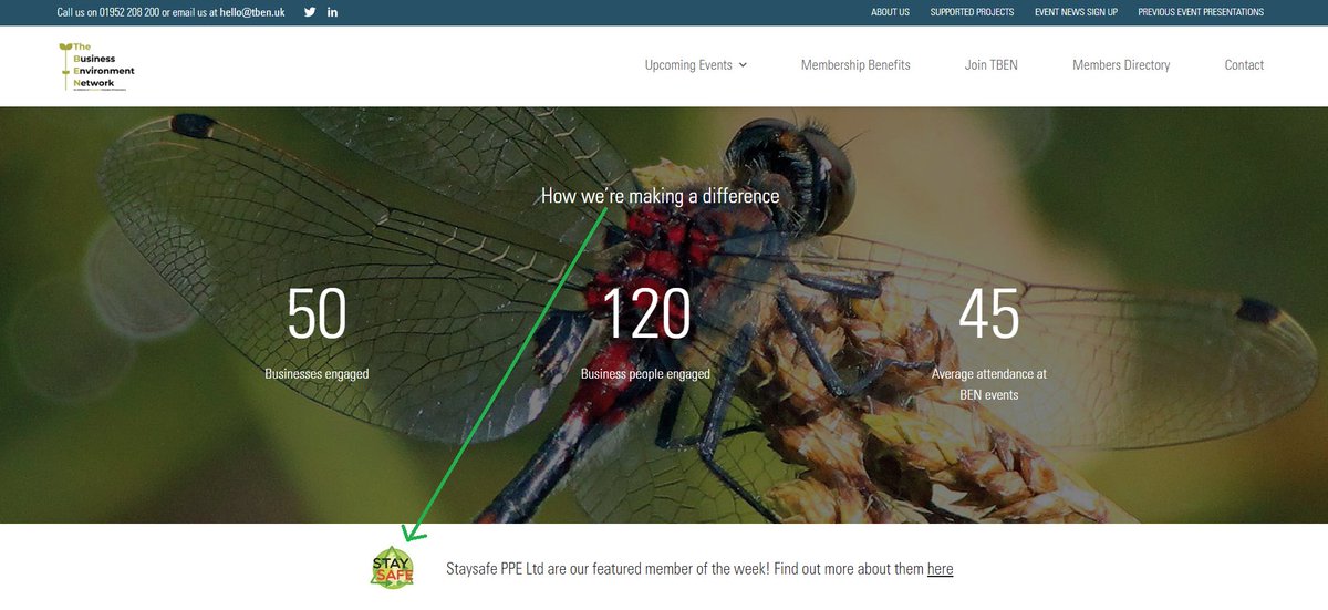 Congratulations to our TBEN member of the week <a href="/StaysafePPE/">Staysafe PPE</a> 

Staysafe PPE recycle industrial gloves and PPE which would otherwise be sent to landfill or incineration.

They are saving 60-90 thousand items a month from landfill!

Read more: tben.uk/members/staysa…