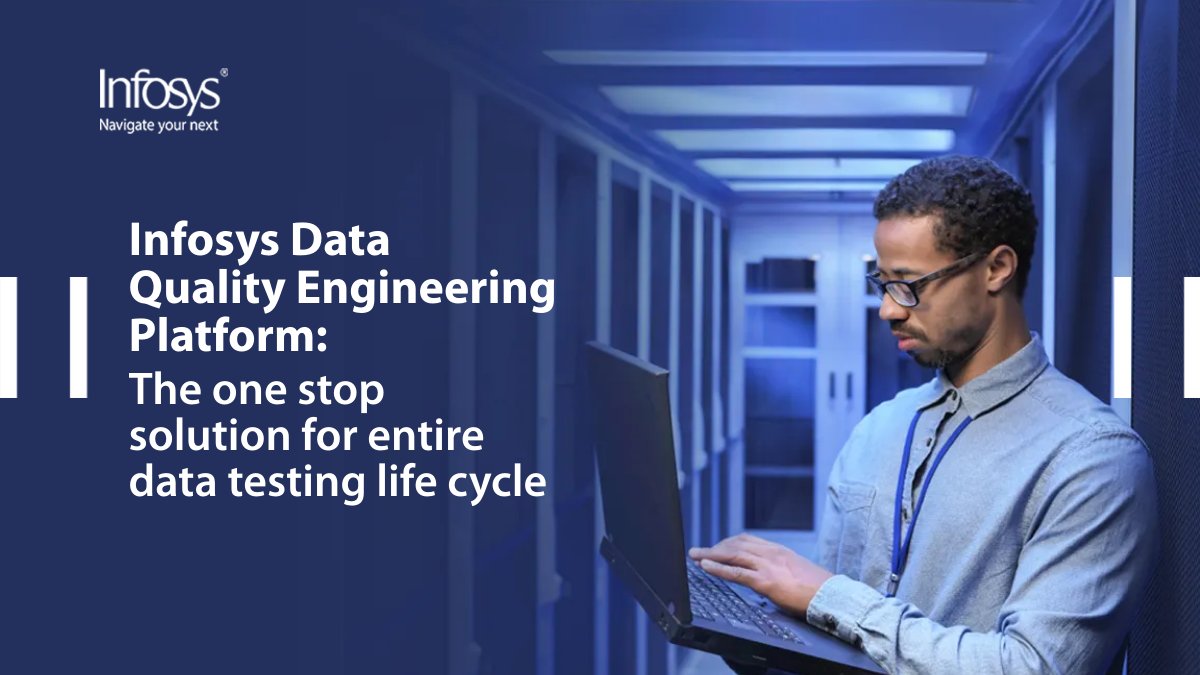 Explore the future of data #qualityengineering with Infosys. Our platform offers intelligent solutions powered by AI and cloud-native technologies. Discover how you can elevate your data testing workflows. Read more. infy.com/3UmDzGq #InfyTesting #DataTesting