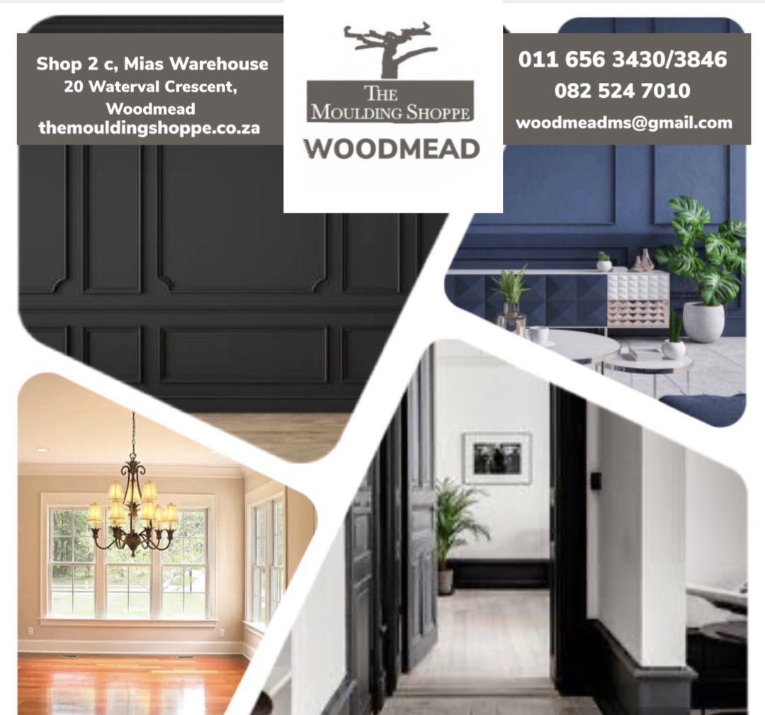 #ThemouldingShoppe #Moulding #HomeDecorIdeas #Manufacturer #HomeImprovement #JoziBusinesses #20YearsExperience #DIY #Renovating #SupplyToTheTradeAndPublic #SupportLocal #ARCHITRAVES, #CORNICE, #DADORAILS, #HANDRAILS #SKIRTINGS CONTACT US! LIKE & SHARE THIS PAGE!