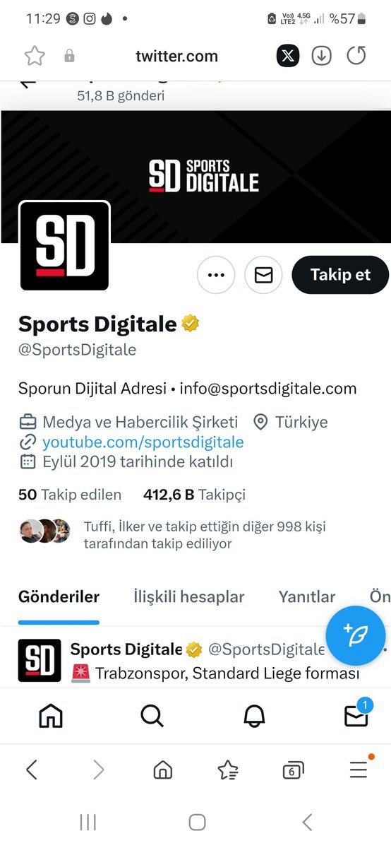 Fenerbahçemiz @SportsDigitale akreditasyonunu iptal etmiş 7/24 Fenerbahçeyi kötüleyen bu kuruluşu boykot ediyorum takip eden arkadaşlarım başta olmak üzere herkesi boykota katılmaya davet ediyorum