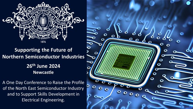 We’re delighted to be a platinum sponsor for the @MiningInstitute's ‘Supporting the Future of Northern Semiconductor Industries’ conference which aims to raise the profile of our region’s semiconductor industry. Find out more: eventbrite.co.uk/e/supporting-t…