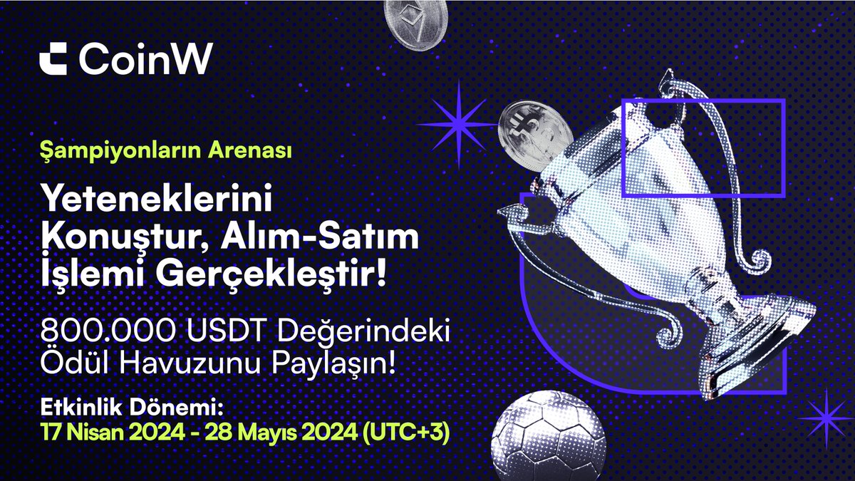 😎 Şampiyonların Arenası: 1 Milyon Dolarlık Ödül Havuzu İçin Alım-Satım İşlemi Gerçekleştirin, Ödülleri Toplayın ve Savaşa Hazır Olun! 😎 ✅ Etkinlik 1: Yeteneklerinizi Kullanarak Alım-Satım İşlemi Gerçekleştirin 🤟 Spot Alım-Satım İşlem Yarışması 🤟 ✅ Etkinlik 2:…