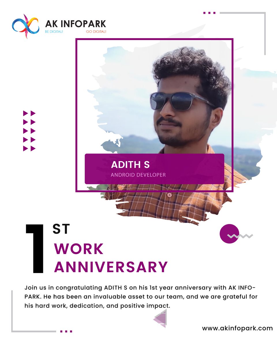 AK_Infopark's tweet image. Congratulations to our dedicated employee on reaching another milestone in his journey! Your hard work and commitment are truly appreciated. Here's to more years of success and collaboration ahead! 🎉🎉

#workanniversary #teamakinfopark #moretogo #wishingthebest #itcompany