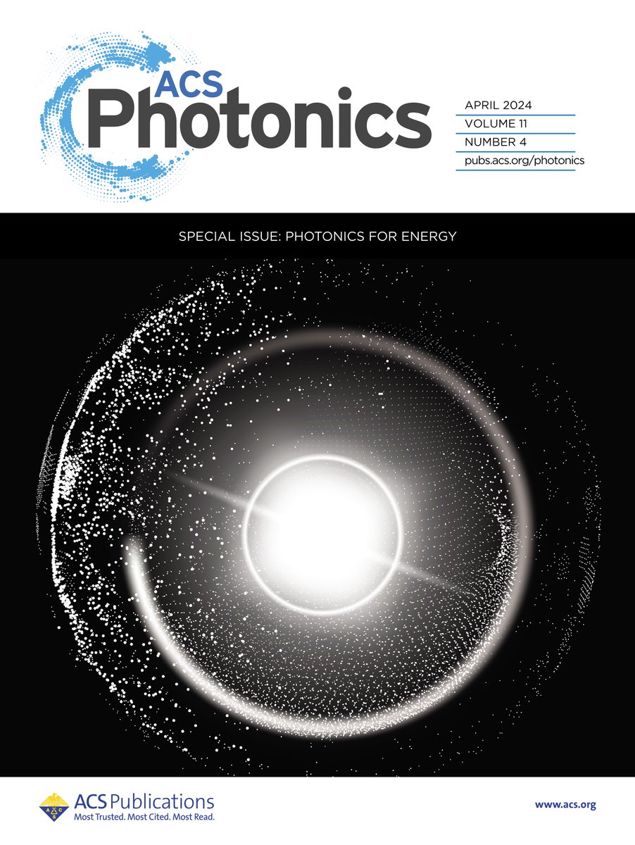 🖼️Very nice cover this week in @ACSPhotonics for the special issue on 'Photonics for Energy' 💡⛽️☀️♨️that we edited together with @garciadearquer and @t_papadakis. Thank to all the authors for their excellent contributions! 🙏