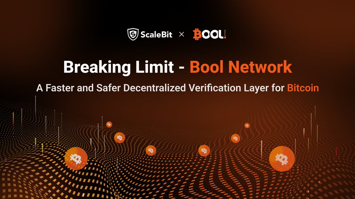 1/ 🥳 We are honored to have the blockchain security team @scalebit_, under BitsLab, which specializes in providing secure solutions for #ZKP, #BitcoinLayer2, and cross-chain applications, conduct an in-depth analysis and evaluation of #BoolNetwork from three dimensions:…