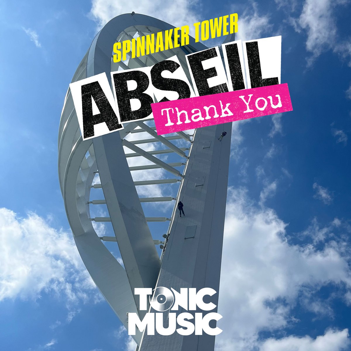 Tonic Music would like to thank Saffron, Molly, Rowena, Lauren, Nicole, Jenna, Janette and Kerry and to everyone who came to give their support for the Abseil of the @SpinnakerTower on Sunday morning. Read more tonicmusic.co.uk/post/abreport24 #MentalHealth #Music #Tonic #Abseiling