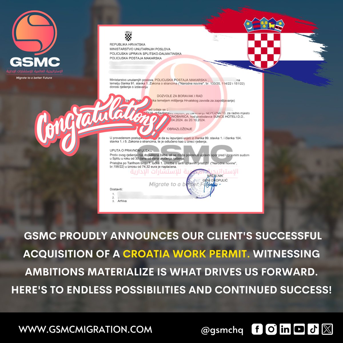 Exploring the Beauty of Croatia: A Journey Through Stunning Landscapes and Rich Culture

Apply Now!
📲 WhatsApp: wa.me/96824394623

#GSMC #SkilledImmigrants #australia #SuccessStory  #successstories #successfulapplicant #visaapplicant #customersfeedback #ExploreTheWorld