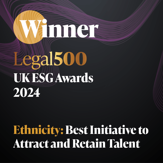 Building a genuinely inclusive workplace and creating opportunities to make the legal sector more accessible is one of our core ESG priorities. We're proud to have won two awards at the @thelegal500 ESG Awards. bsalmon.us/3WjdwT1 #L500ESGAwards