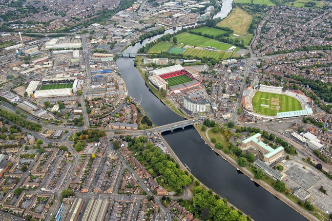 Trent Bridge, #Nottingham. Credit: @TraceyWhitefoot