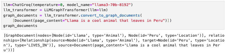 Wanted to add support for Llama3 via @GroqInc to llm-graph-transformer in @LangChainAI . Learned that it already works out of the box, since the langchain-groq supports structured output! Happy @neo4j graph generation! @GroqInc is nice for graph generation due to its speed!