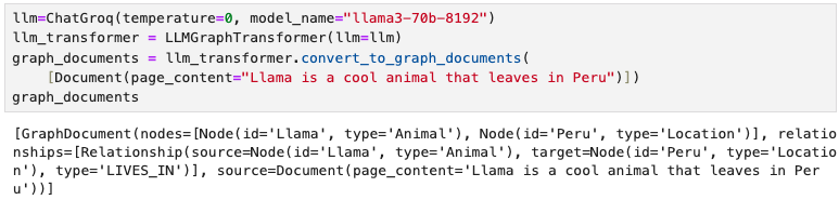 Wanted to add support for Llama3 via @GroqInc  to llm-graph-transformer in @LangChainAI . Learned that it already works out of the box, since the langchain-groq supports structured output! Happy @neo4j  graph generation!

@GroqInc  is nice for graph generation due to its speed!