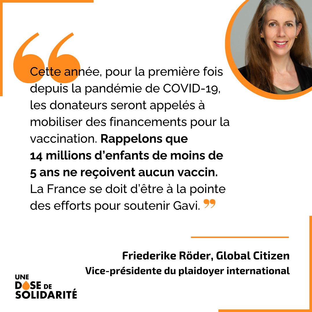 @AdelineHazan @UNICEF_france @jodie_soret @AMREFFRANCE @GlblCtznImpact @GHAFrance @gavi_fr @LailaDjafarou9 @GlblCtzn @UNICEF_FR @EmmanuelMacron @steph_sejourne @CZacharopoulou #WIW2024 | Pourquoi faut-il se mobiliser en faveur de la #vaccination pour tous ? Pourquoi soutenir @gavi_fr ?
🗣️@FredRoder, directrice du plaidoyer international de @GlblCtzn, témoigne. #DoseDeSolidarité

En apprendre davantage sur les enjeux 👉shorturl.at/uFW58