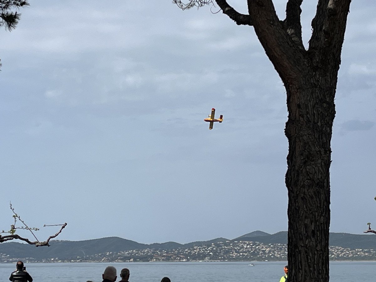 the canadair in action