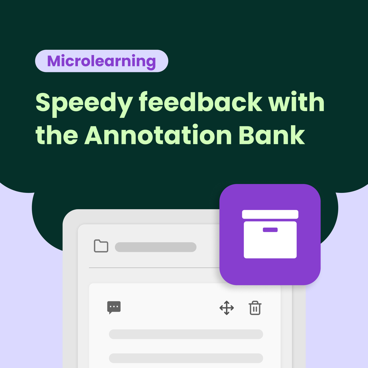 Organise your frequently used feedback into a dedicated folder for easy access during grading in @KamiApp’s Class View. Learn more 👉 kami.app/9vT-fyt-biD-tfr