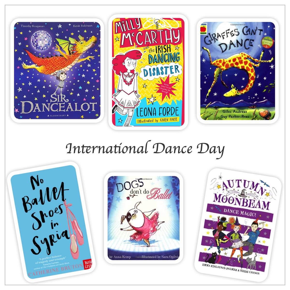 Happy #InternationalDanceDay 💃
We’ve enjoyed #reading all these dancing books which include #ballet #irishdancing #contemporarydance & #tapdancing. Do you have a favourite #dancing story?
storysnug.com/2024/04/intern…
#amreading #childrensbooks #DanceDay #picturebook  #chapterbook