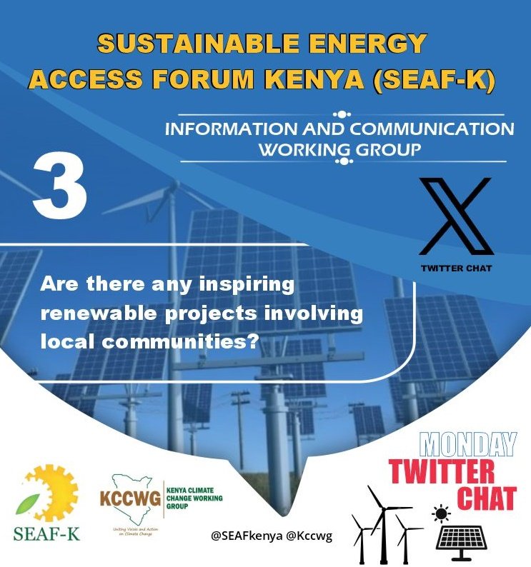 Let's highlight some of the renewable energy projects present in our grassroots communities @KCCWG @PowerUpEveryone @GreenFaith_Afr #SustainableEnergyKE