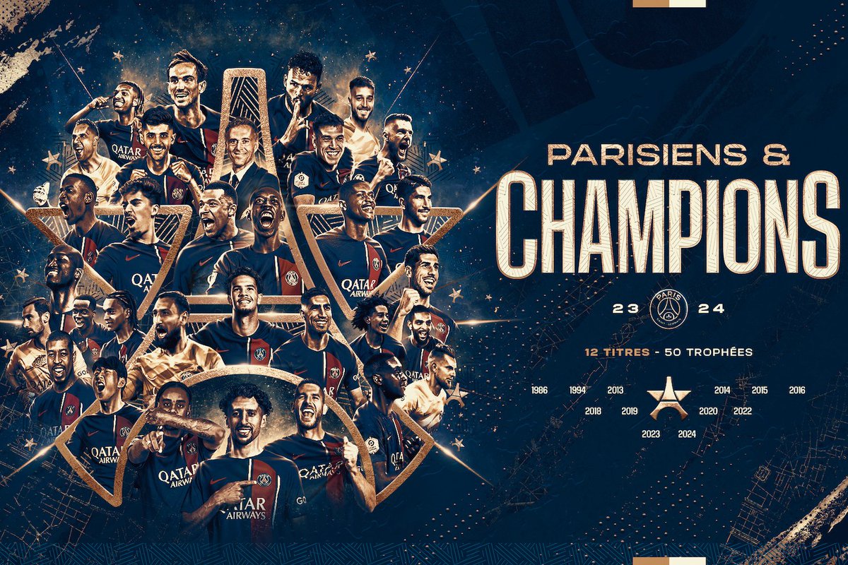 🏆 Comment ses sponsors saluent le sacre du #PSG ? 🔗 tinyurl.com/ms3p8z2n