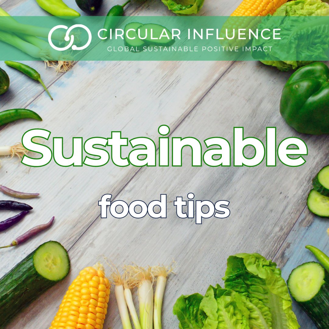 CircularInfluen's tweet image. Three simple tips that will make a positive impact in your life.

Check them out 😉

#foodlover #Sustainability  #seasonal