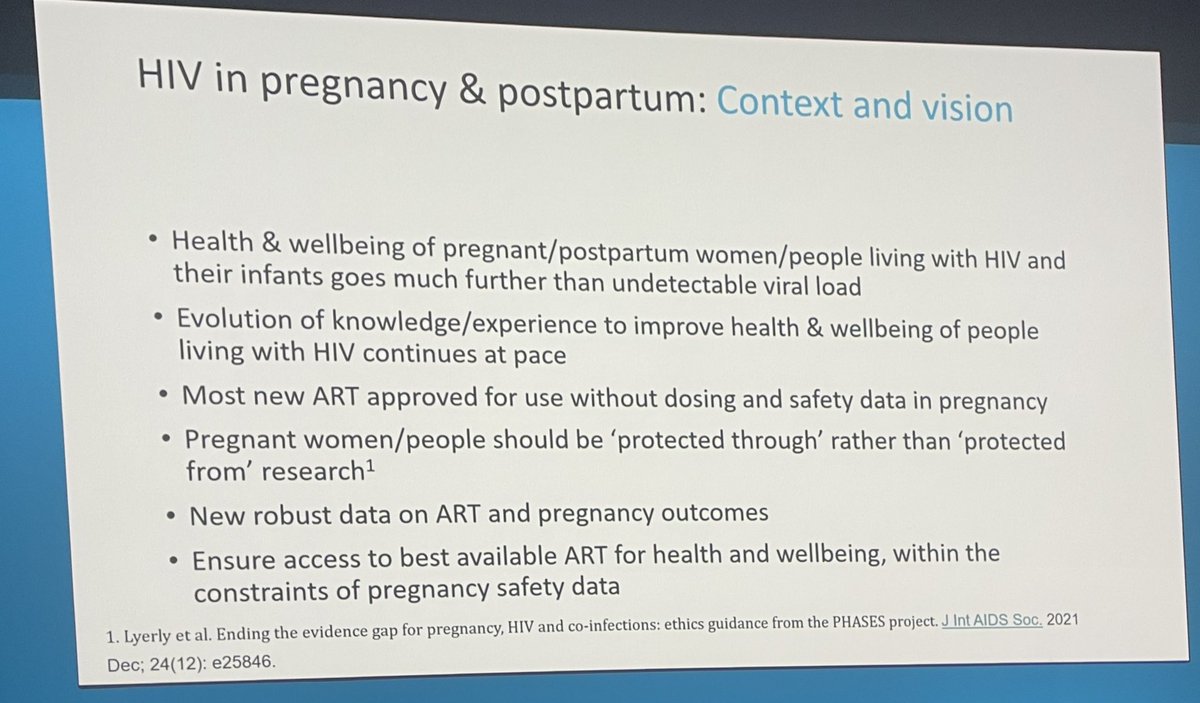 Laura Byrne giving a brilliant update on @BritishHIVAssoc pregnancy and postnatal guidelines. New version will retain a woman centred approach and use an additive approach to include people who identify as gender diverse #BHIVA24